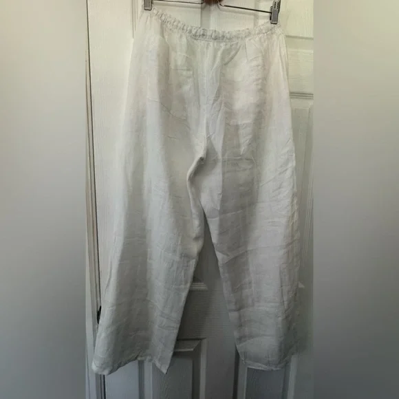 New JCrew Soleil linen pants. - Picture 5 of 10